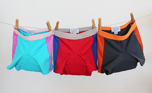 padded cycling knickers